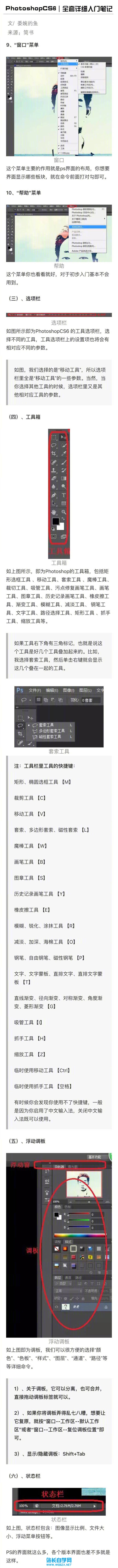 PhotoshopCS6全套详细入门笔记